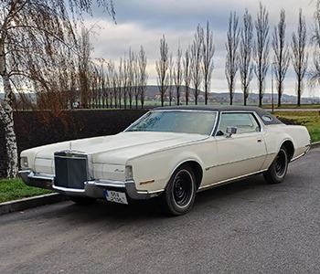 Lincoln Continental Mark IV, V8 7.5 1972